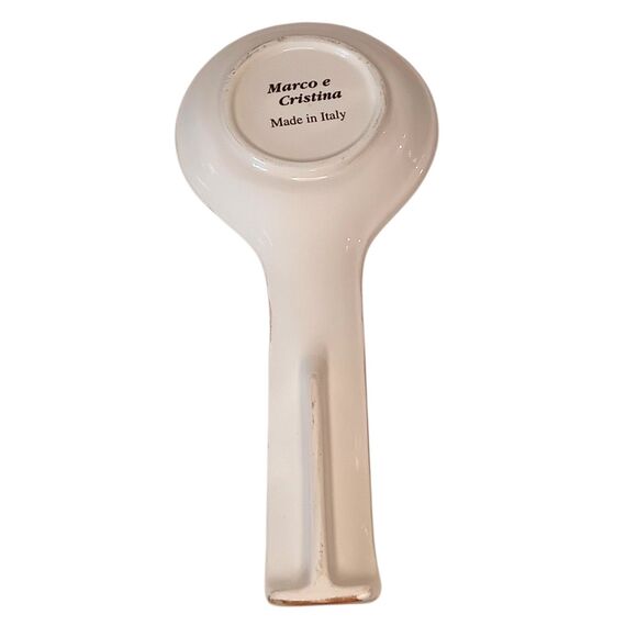 Santa Claus Spoon Rest - Made in Italy By Marco e Cristina - Christmas Holiday - Picture 2 of 10